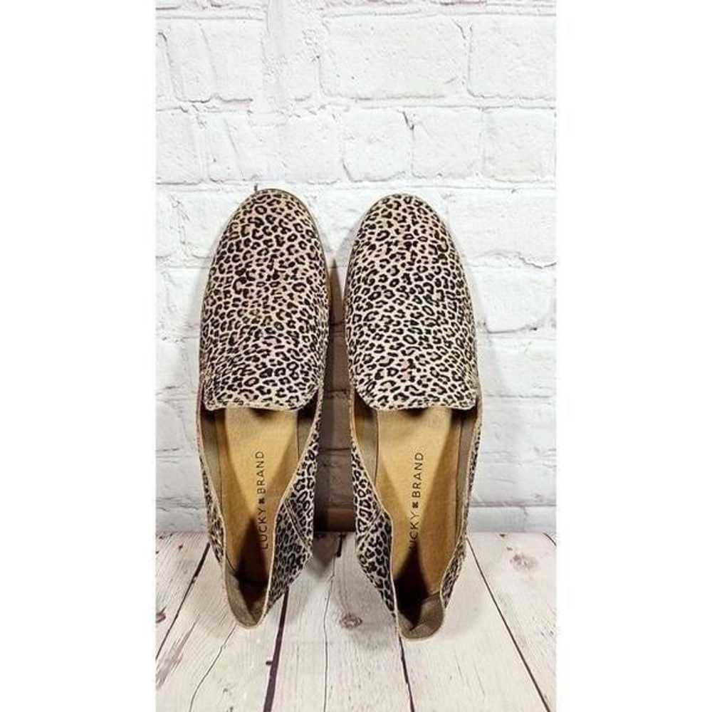 Lucky brand CAHILL Cheetah Slip-on Loafers Women'… - image 4