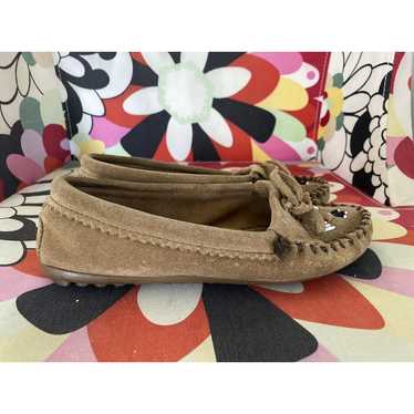 MINNETONKA 2THUNDERBIRD BEAD KILTIE SUEDE Leather… - image 1