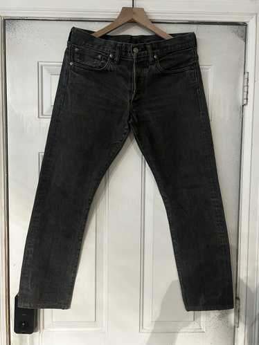 RRL Ralph Lauren Slim fit RRL selvedge denim grey