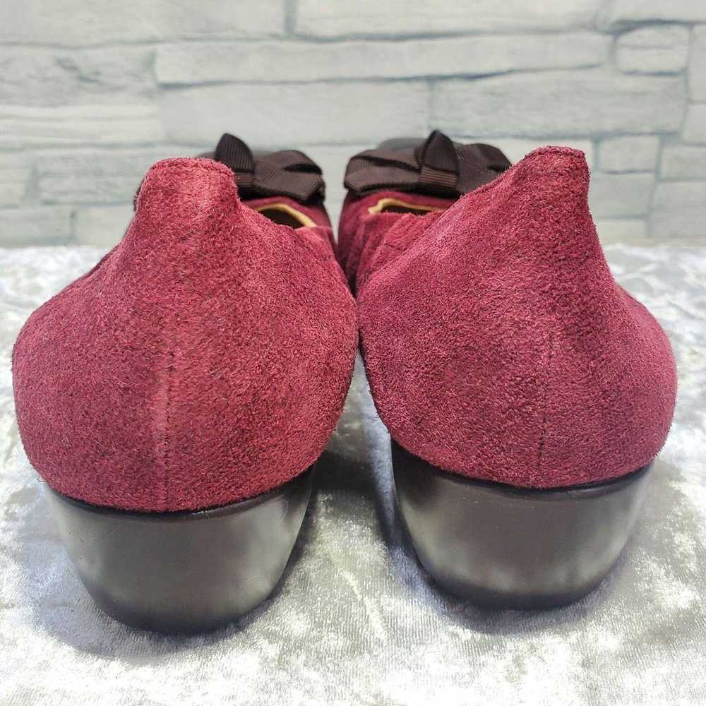 【Excellent condition】✨DIANA 23cm Pumps Bordeaux R… - image 5