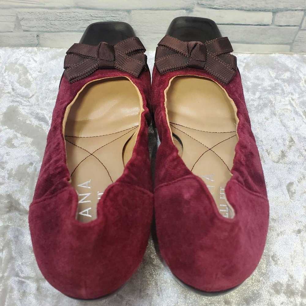 【Excellent condition】✨DIANA 23cm Pumps Bordeaux R… - image 6