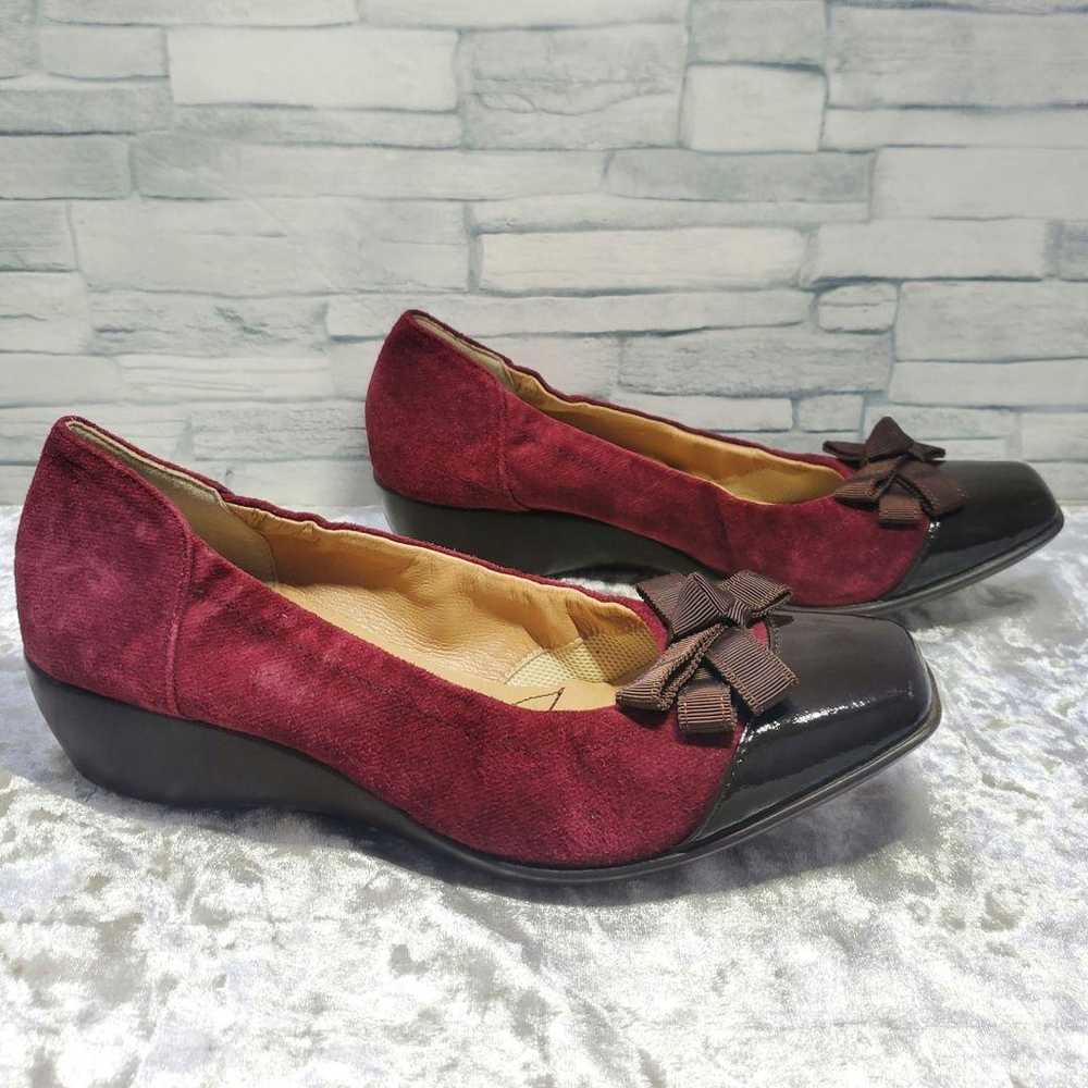 【Excellent condition】✨DIANA 23cm Pumps Bordeaux R… - image 9