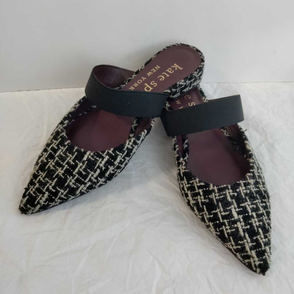 Kate Spade mules tweed shoes - image 10