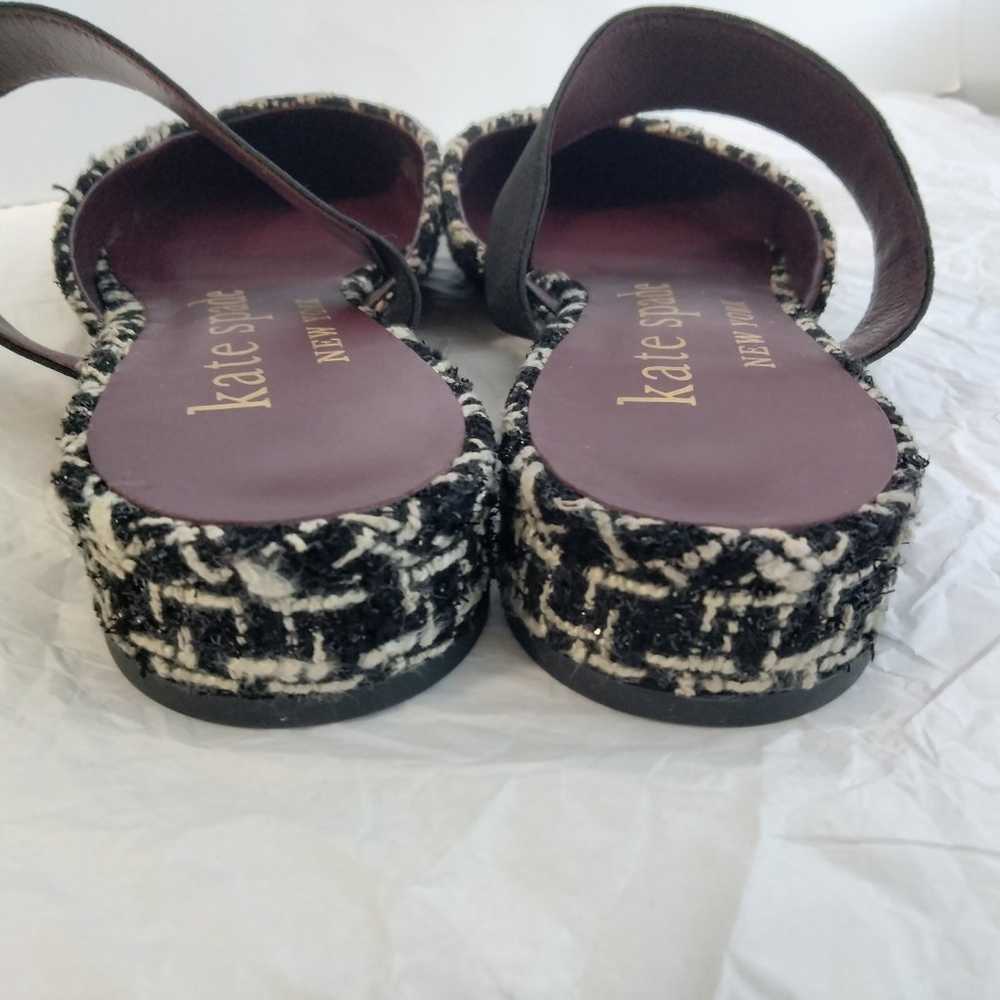 Kate Spade mules tweed shoes - image 3