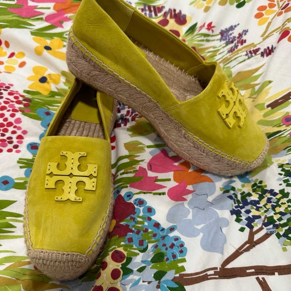 TORY BURCH WOMEN’S INES PLATFORM ESPADRILE FLATS … - image 1