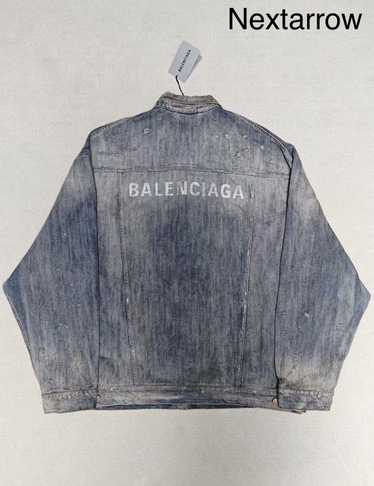 Balenciaga Balenciaga 23SS erosion damage mud dye… - image 1