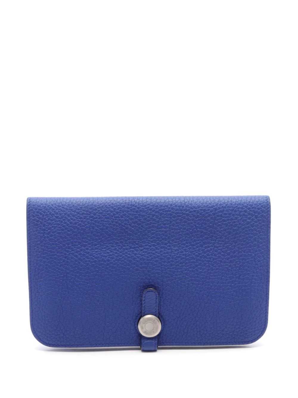 Hermès Pre-Owned 2011 Dogon Duo wallet - Blue - image 1