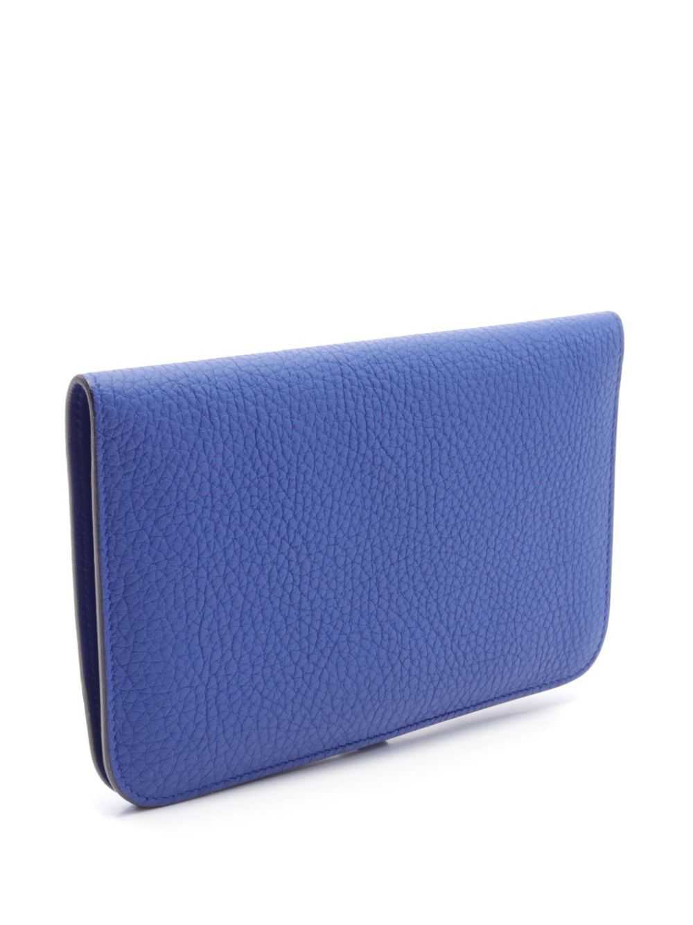 Hermès Pre-Owned 2011 Dogon Duo wallet - Blue - image 2