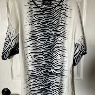 Women's Vintage Bob Mackie Wearable Art Blouse - image 1