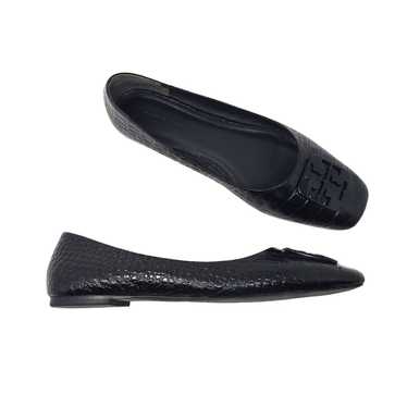 Tory Burch Georgia Ballet Flats Soft Croco Emboss… - image 1