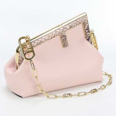 FENDI 8BP129 AKKU Fendi First Small ChainShoulder 