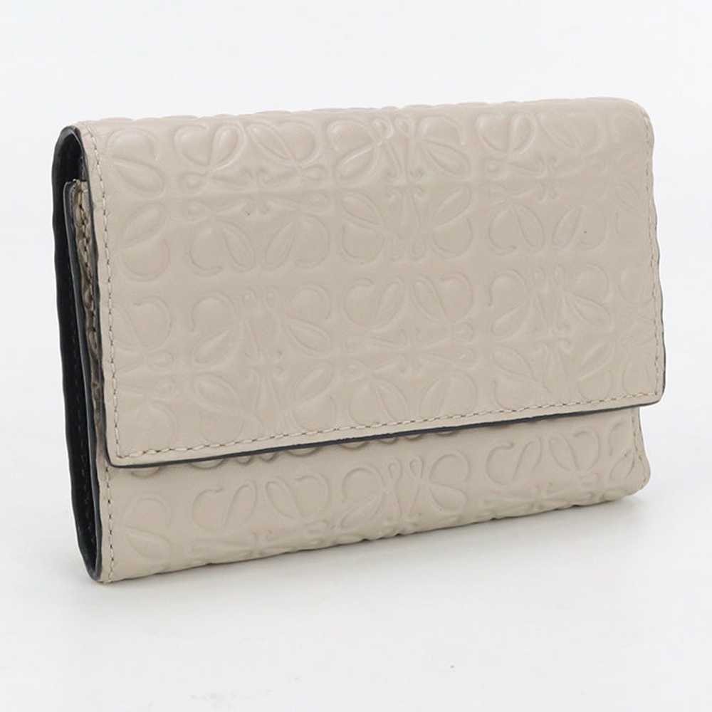 LOEWE C499S97X045 0030 2461 Tri-fold wallet Anagr… - image 1