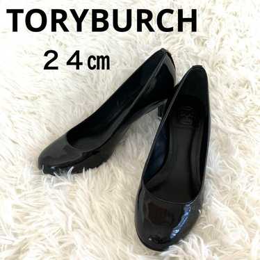 TORY BURCH 24cm Pumps Black High Heels.