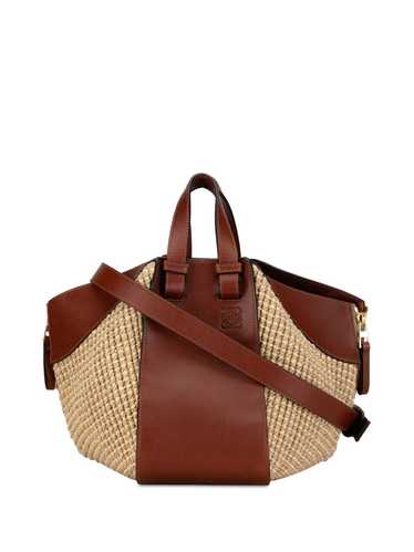 Loewe Pre-Owned 2016-2023 Small Leather and Raffia