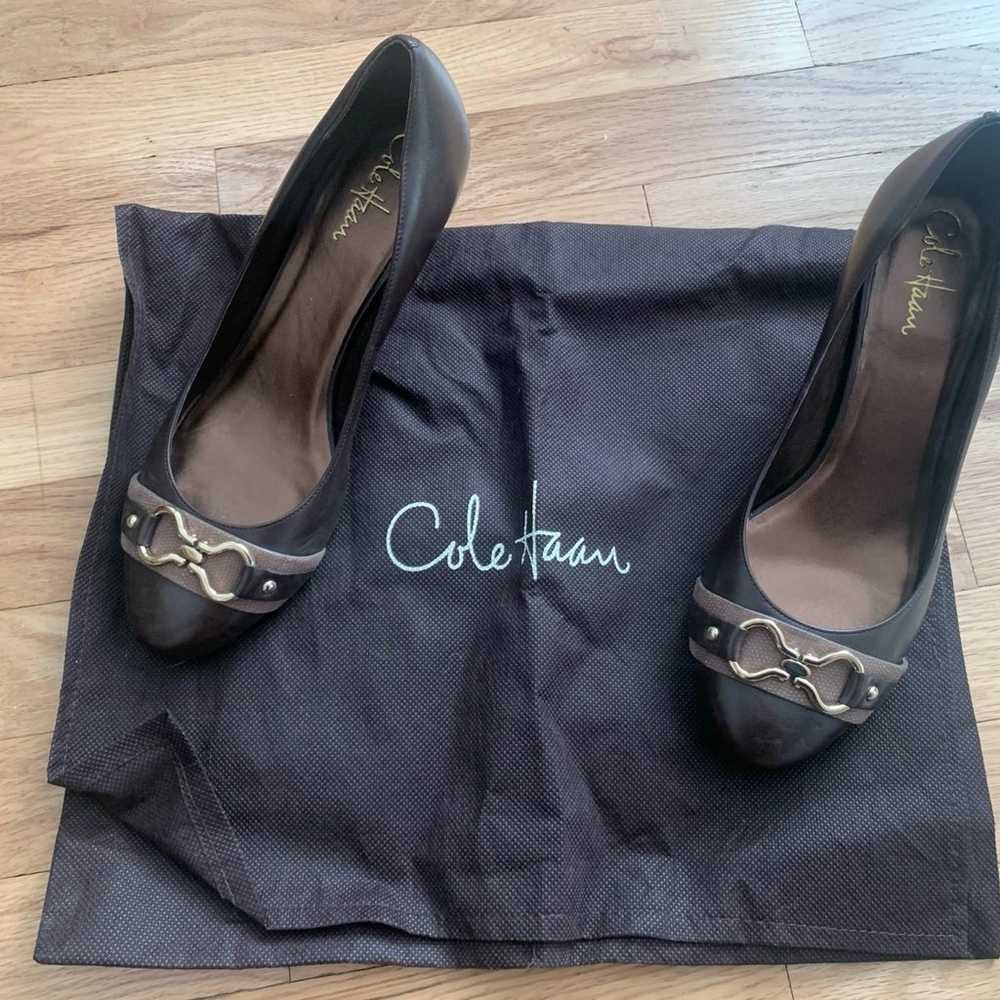 Like New Cole Haan Air Lainey Dark Chocolate / Be… - image 11