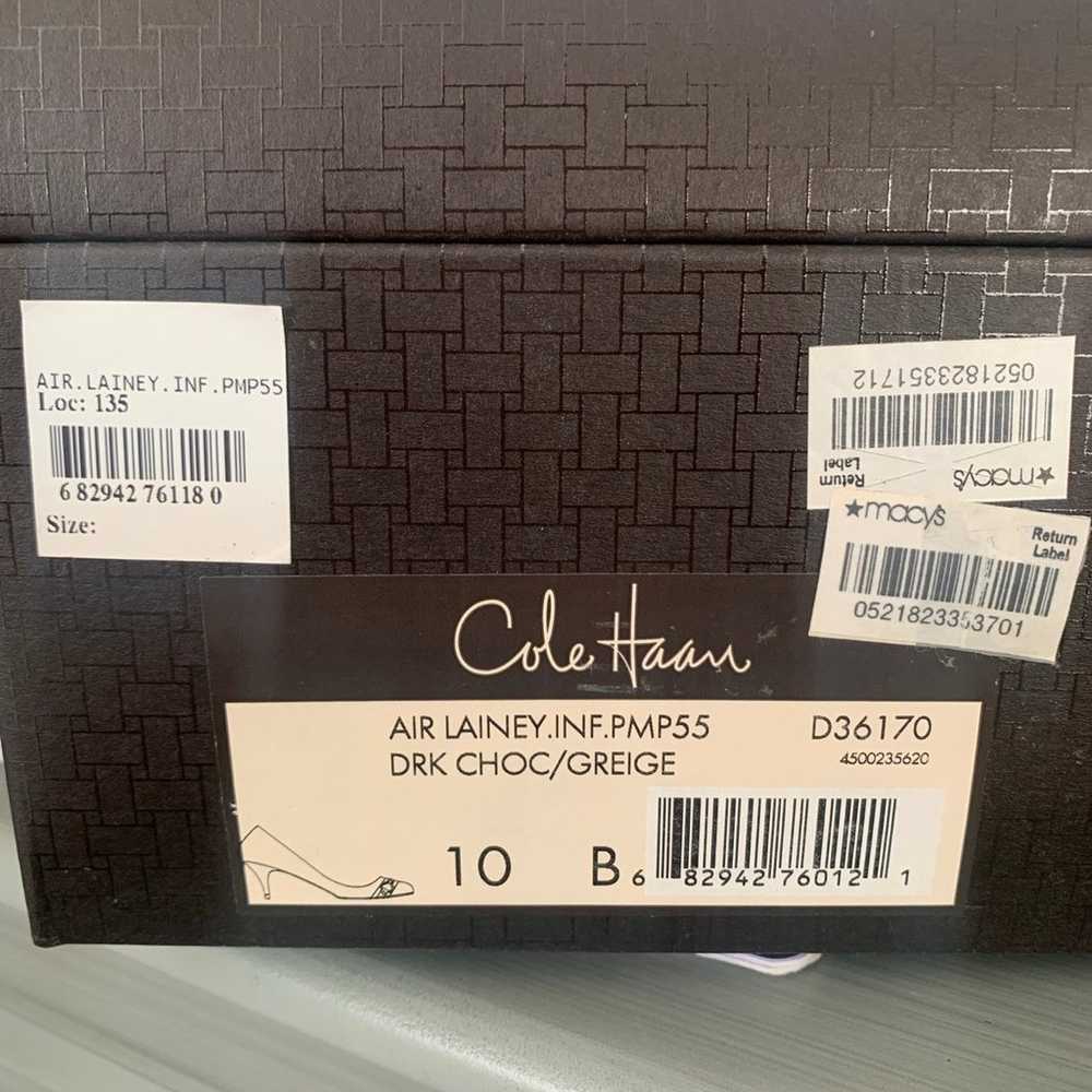 Like New Cole Haan Air Lainey Dark Chocolate / Be… - image 12