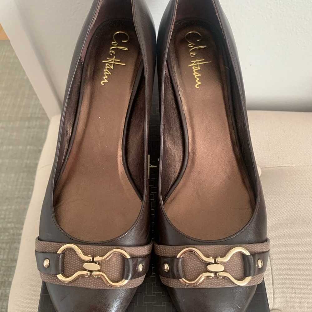 Like New Cole Haan Air Lainey Dark Chocolate / Be… - image 2