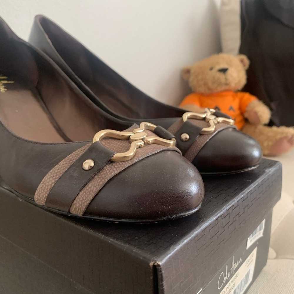 Like New Cole Haan Air Lainey Dark Chocolate / Be… - image 4