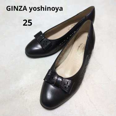 Ginza Yoshinoya Yoshinoya Ribbon Pumps 25cm