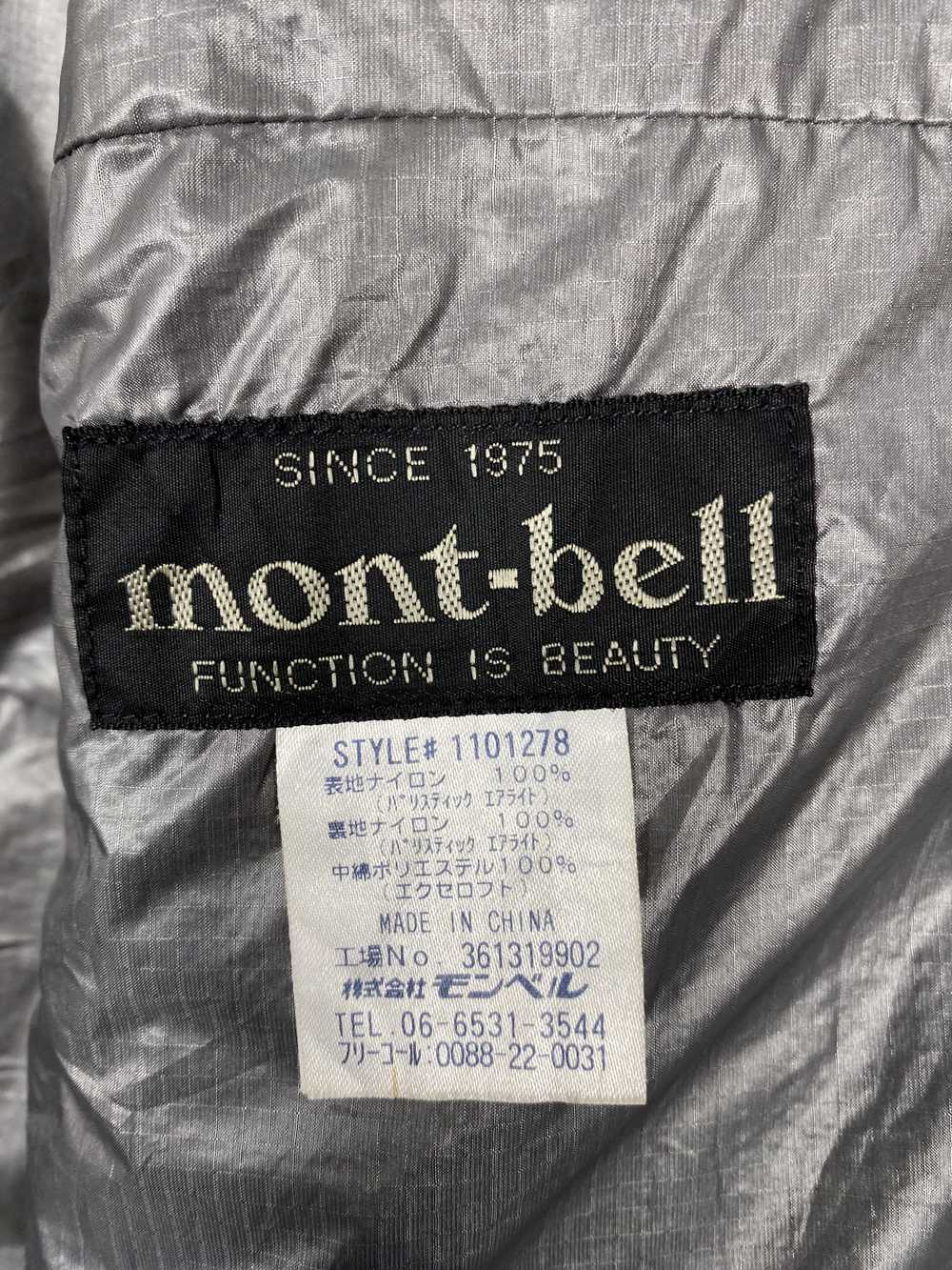 Montbell × Vintage Vintage Mont-Bell Puffer Hoodi… - image 9