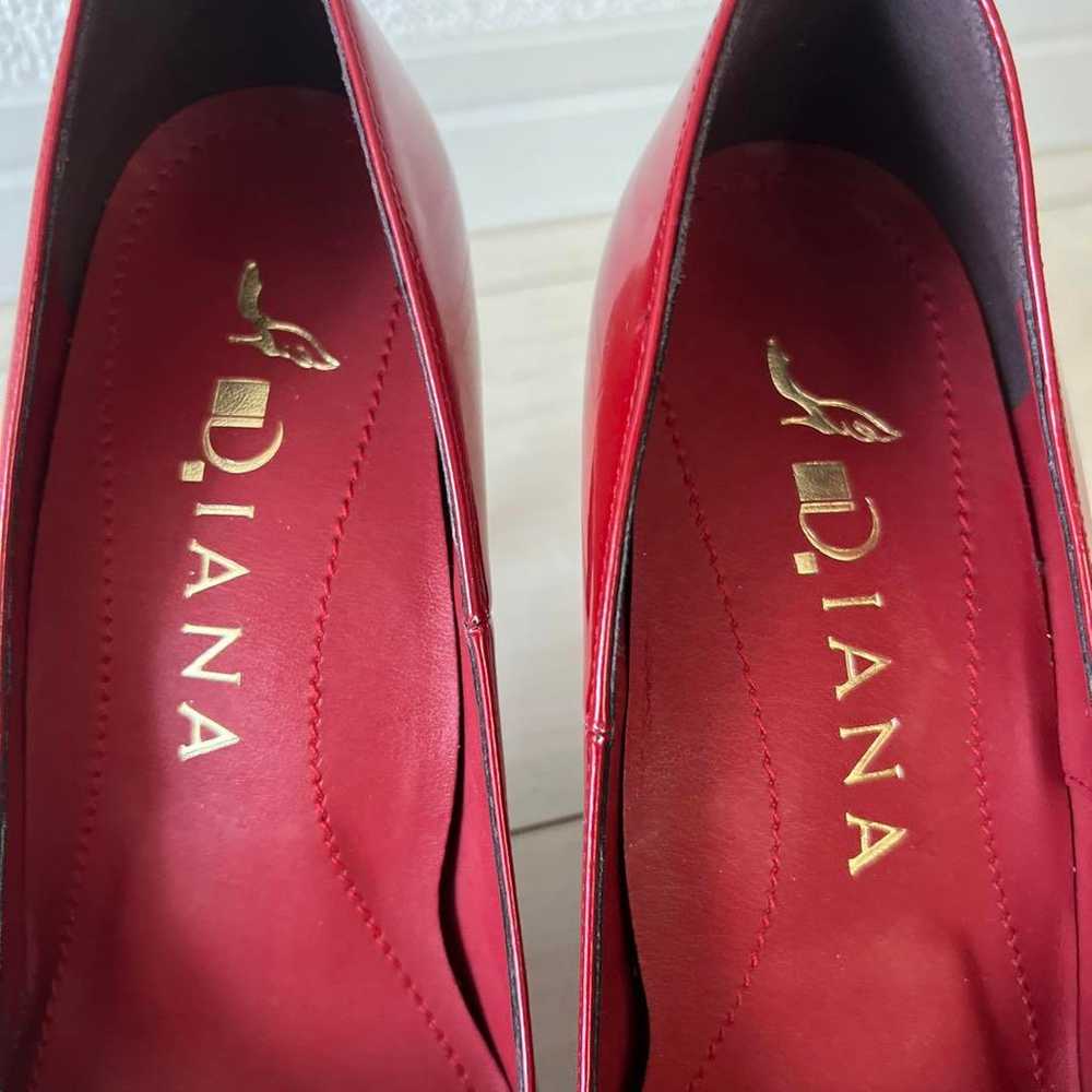 DIANA Pumps, Red, Patent Leather - image 3