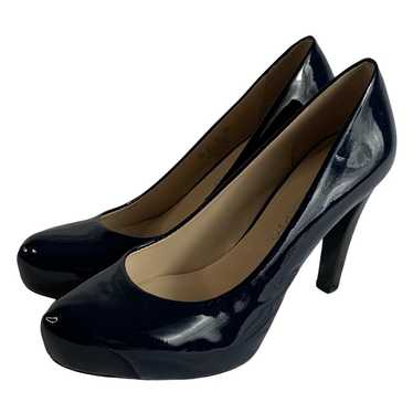 -Franco Sarto Cicero Black Leather Pump