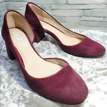 COLE HAAN 23.5cm Pumps Suede Red