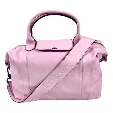 Longchamp Pliage leather handbag