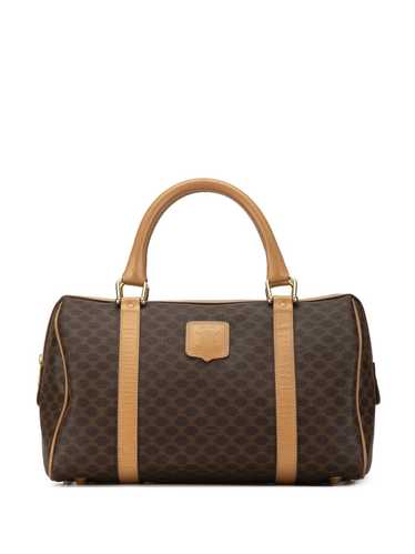 Céline Pre-Owned 2014 Macadam Coated Canvas bosto… - image 1