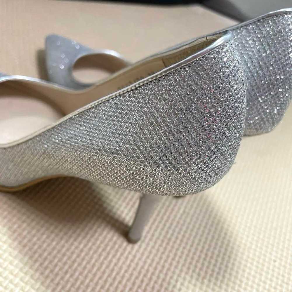 POOL SIDE Silver High Heels - image 4