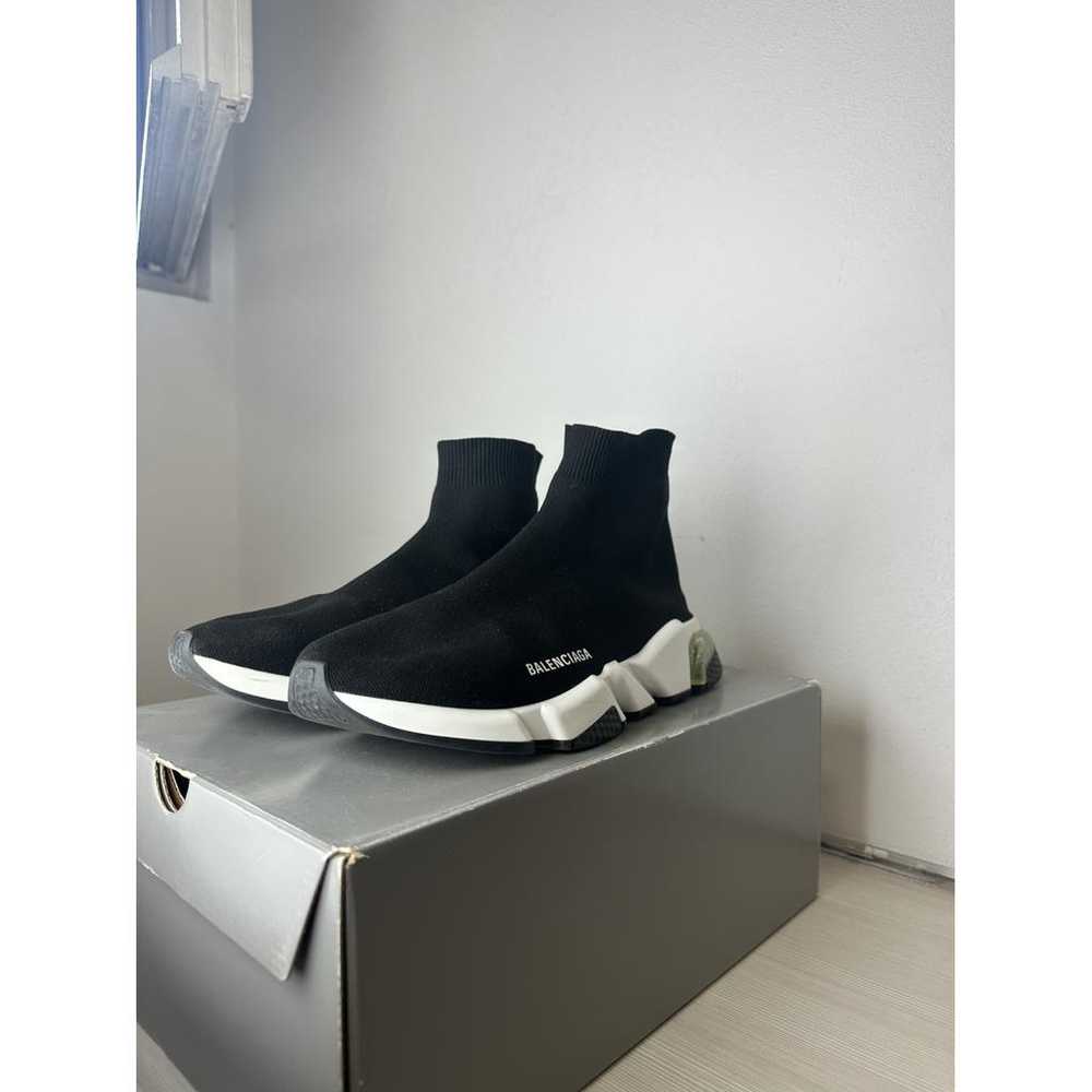 Balenciaga Speed cloth high trainers - image 3