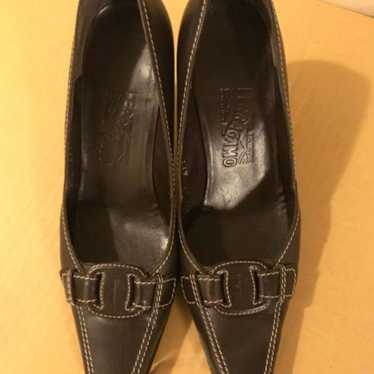 Salvatore Ferragamo Pumps 7D Dark Brown