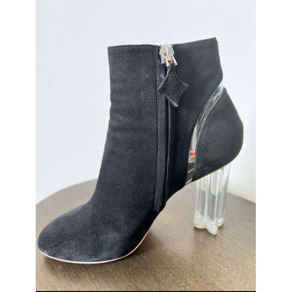 Louis Vuitton Silhouette leather ankle boots - image 5