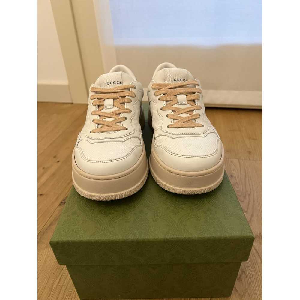 Gucci Tennis 1977 leather trainers - image 3