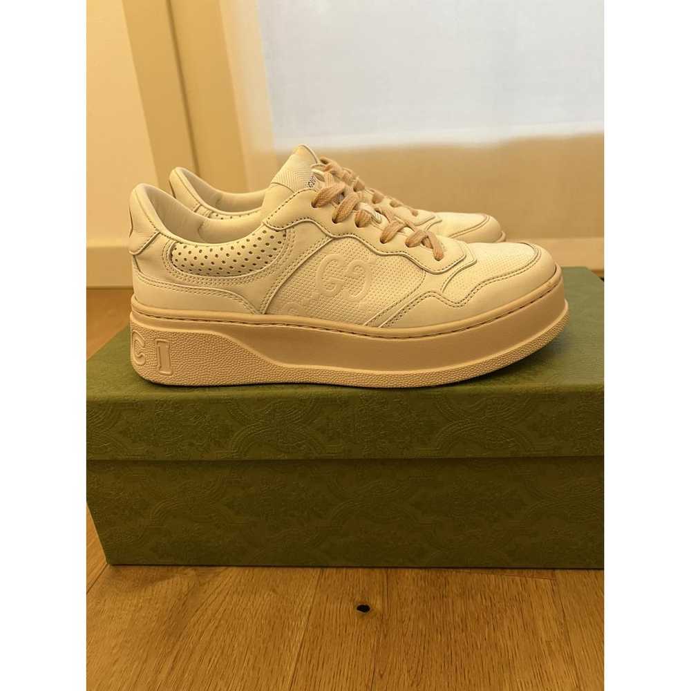 Gucci Tennis 1977 leather trainers - image 4