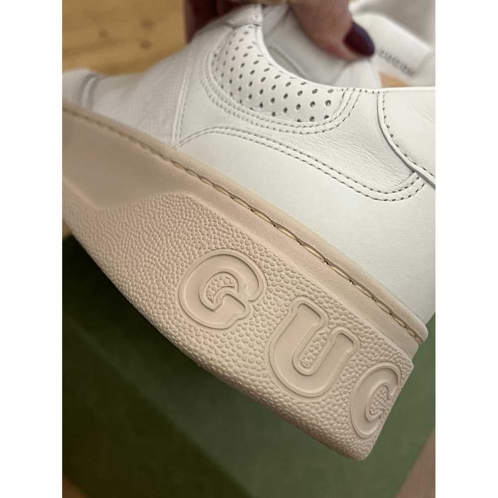 Gucci Tennis 1977 leather trainers - image 6