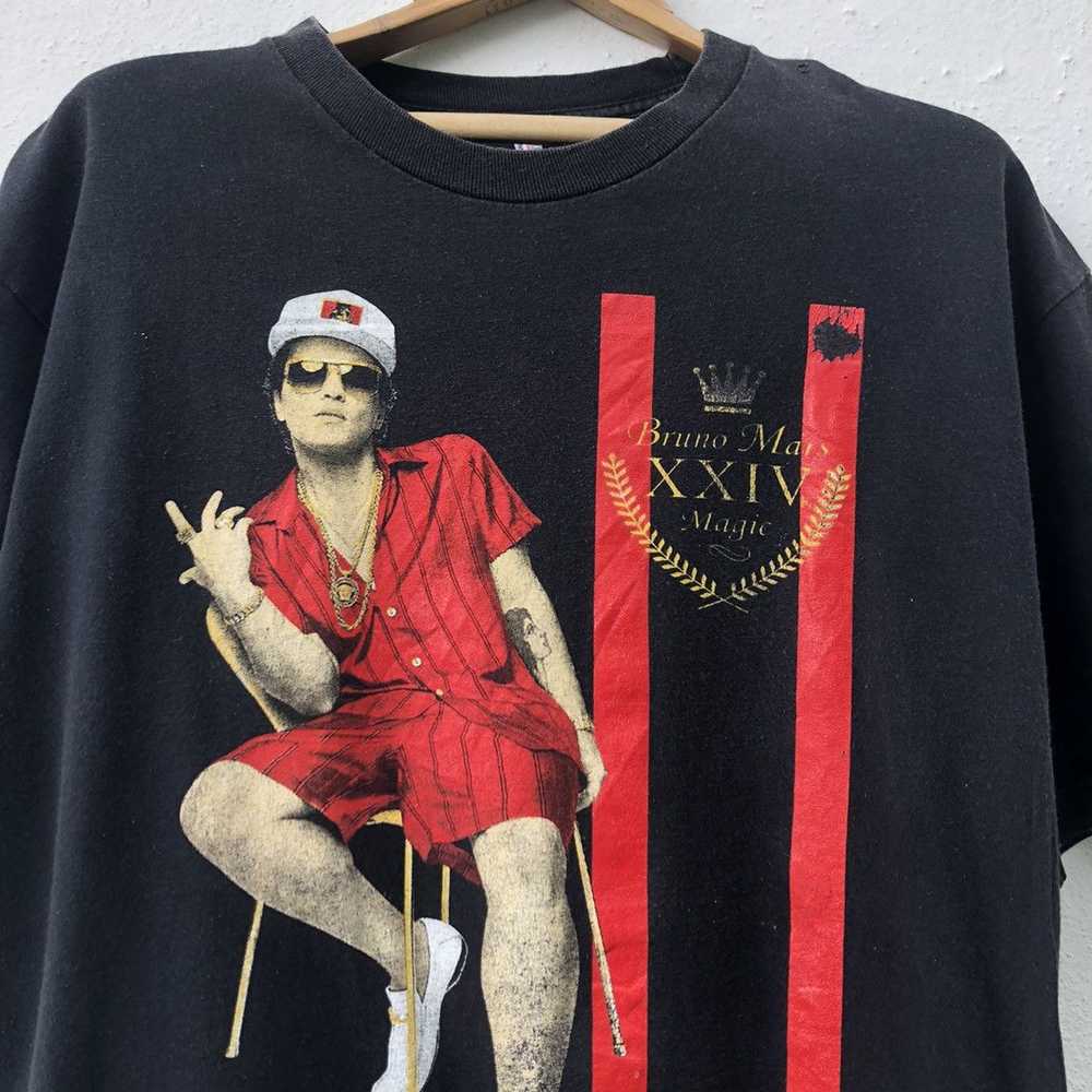 Band Tees Bruno Mars XXIV Magic DISCOTRON REMIX T… - image 5