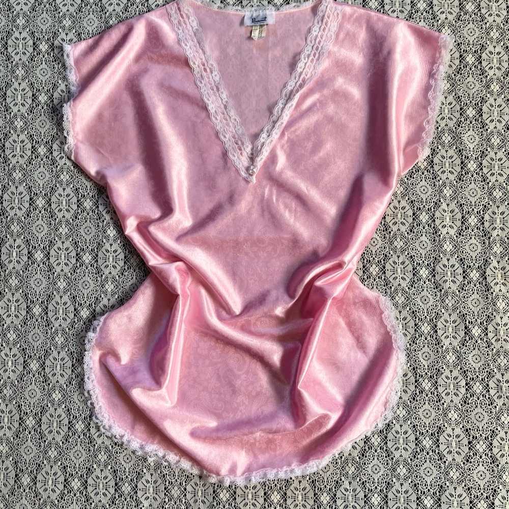 Vintage 1970’s Paramount Blush Pink Slip - image 5