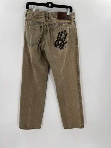 90s Miskeen hiphop bigsize fake fur ma-1