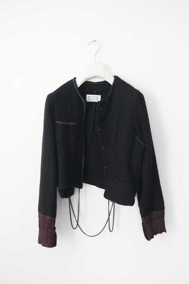 Maison Margiela AW04 artisanal tweed jacket