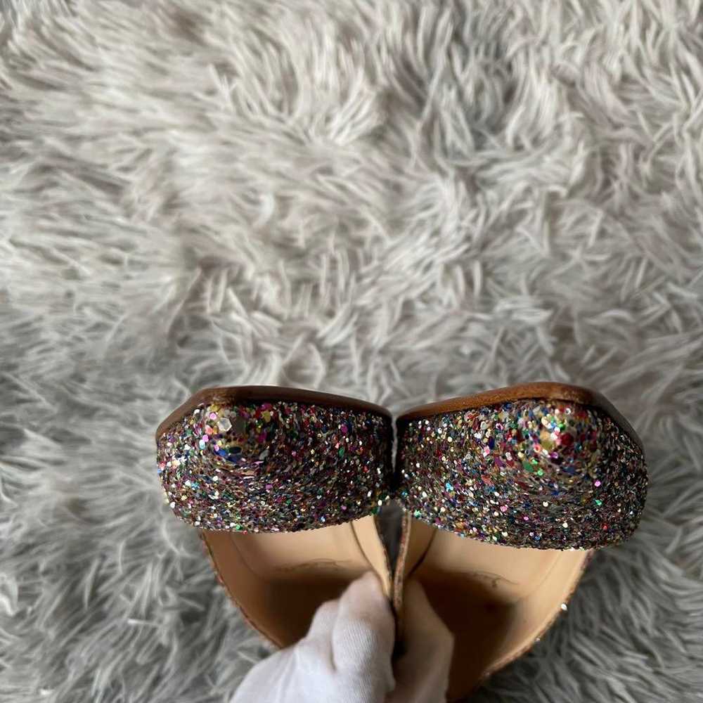 【Like New】Christian Louboutin Pumps Glitter Size … - image 11