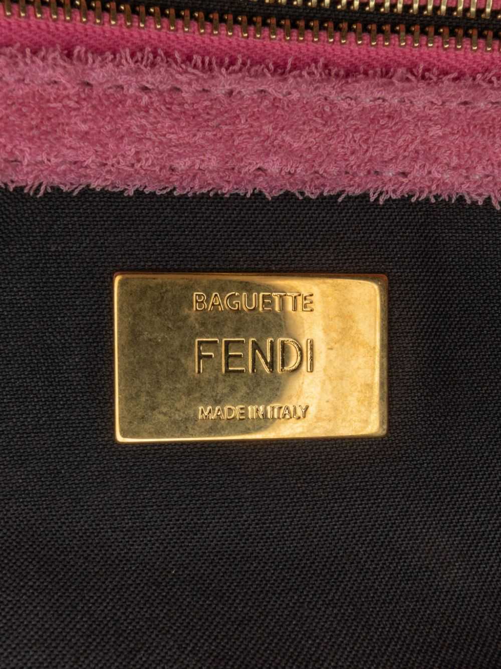 Fendi Pre-Owned 2010-2023 Zucca Terry Cloth Bagba… - image 5