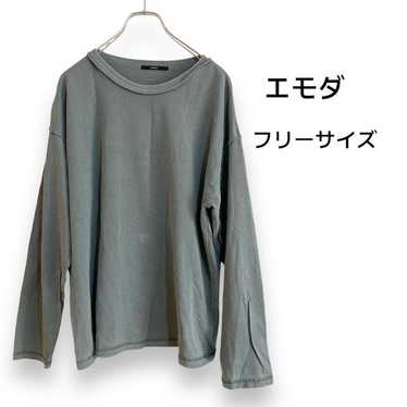 【EMODA】 Tops Lightweight Sweat Cut and Sewn EmoDA