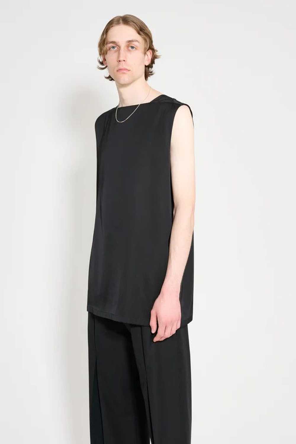 Jil Sander o1y1124 Sleeveless Tank Top in Black - image 3