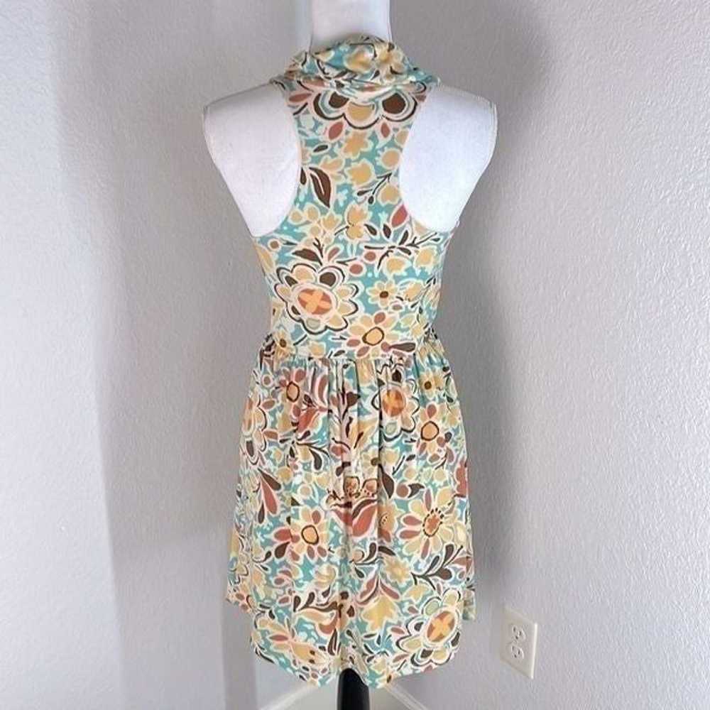 Judith March floral sleeveless cowl neck midi dre… - image 4