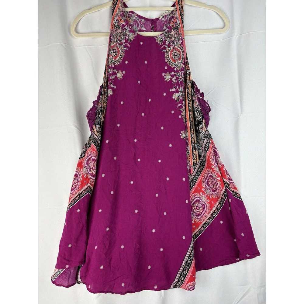 Free People Size Small Darjeeling Pomegranate Sle… - image 1