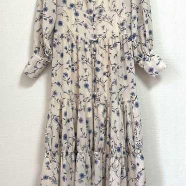 【Beautiful Condition】Chiko Foodsuchiko Floral Dres