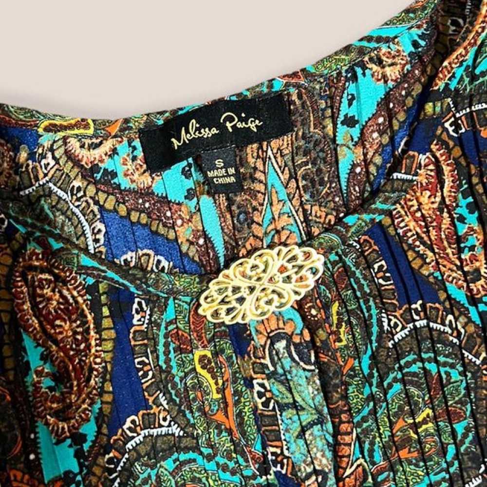 VINTAGE BELL SLEEVE Y2K BLOUSE - image 2