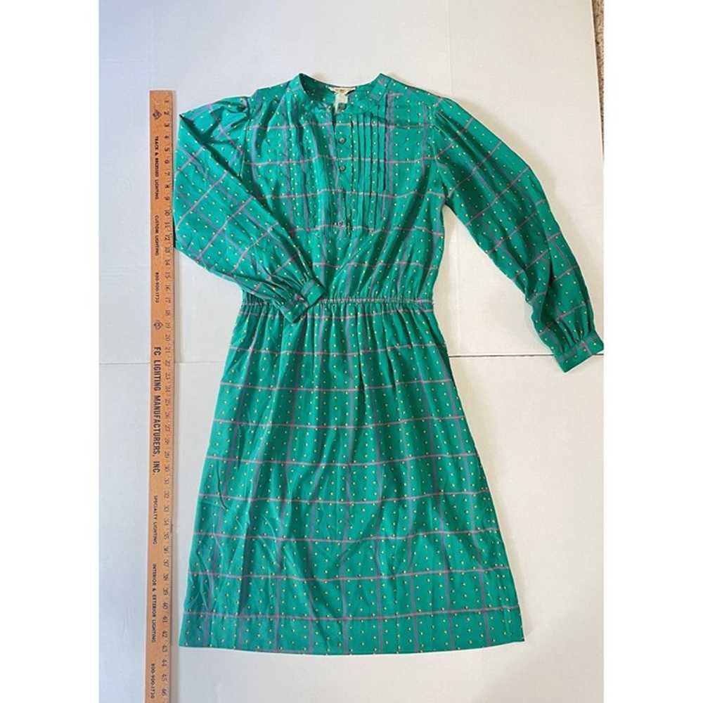 Vintage Jack Mulqueen Silksational Dress - 70s Bo… - image 1