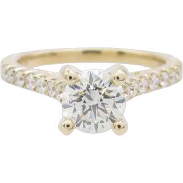 1.24ctw Diamond Engagement Ring GIA Certified